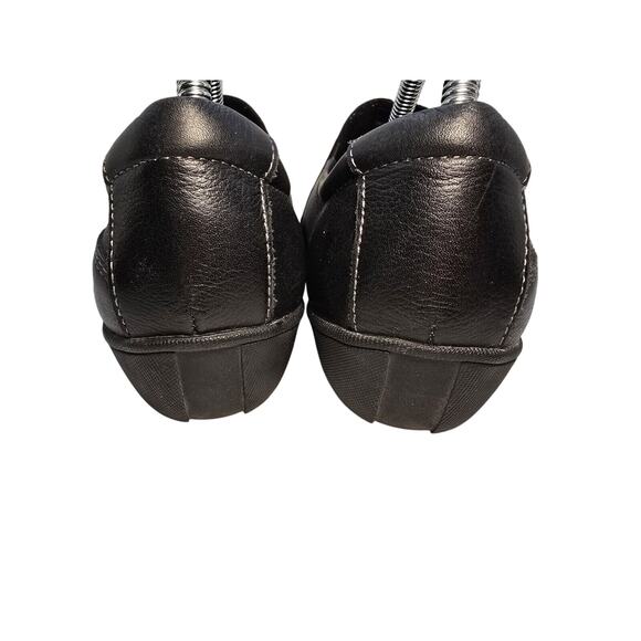 Taos Shoes Women's Size 8 Encore Black Career Flats Loafers Leather Excellent! - Picture 5 of 6